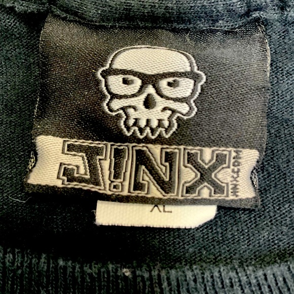 JINX XL Graphic Men’s Tee-Doom skull x Pinsher Parody -Music and gamer crossover - Picture 2 of 9